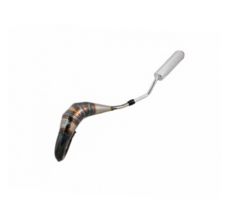 Marmitta Evok Iron Pipe saldata con silenziatore Shorty in Alluminio e Inox per CPI SM 50 08-13
