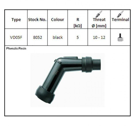 PIPETTA CANDELA NGK VD05F