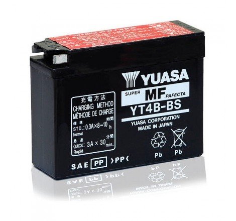 BATTERIA YUASA YT4B-BS...