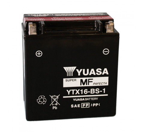 BATTERIA YUASA YTX16-BS-1...