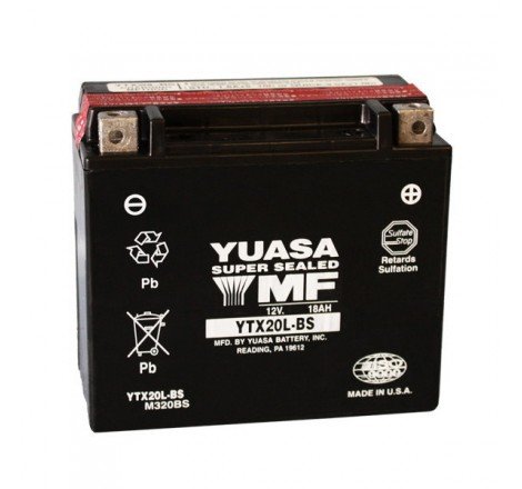 BATTERIA YUASA YTX20L-BS...