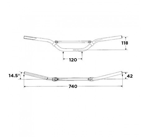 MANUBRIO WRP TAPER-X MINI...