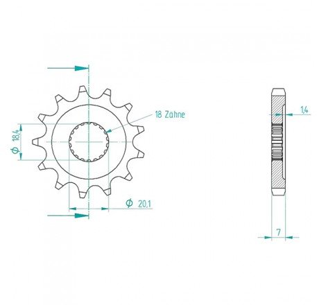 PIGNONE P428 - Z14 (DIS.00047)