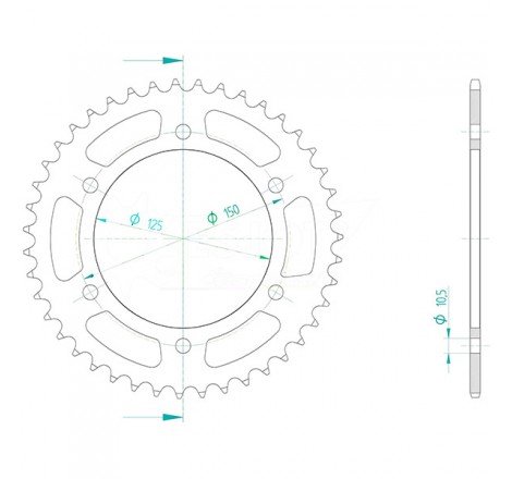 CORONA IN ACCIAIO  P525 -...