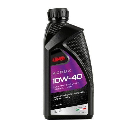 Acrux 10W-40, olio motore...