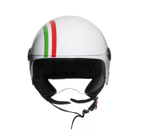 CASCO DEMI JET MONOCOLORE GRAFICA ITALIA NEW XS