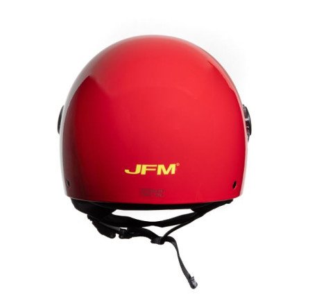 CASCO DEMI JET MONOCOLORE ROSSO NUOVO M