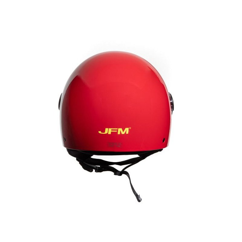 CASCO DEMI JET MONOCOLORE ROSSO NUOVO M