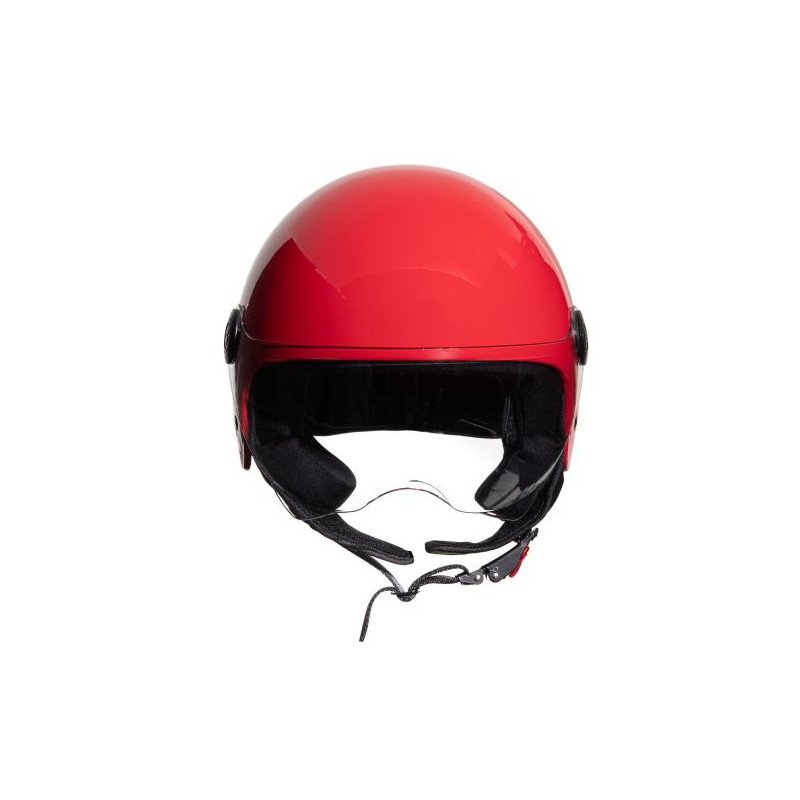 CASCO DEMI JET MONOCOLORE ROSSO NUOVO S