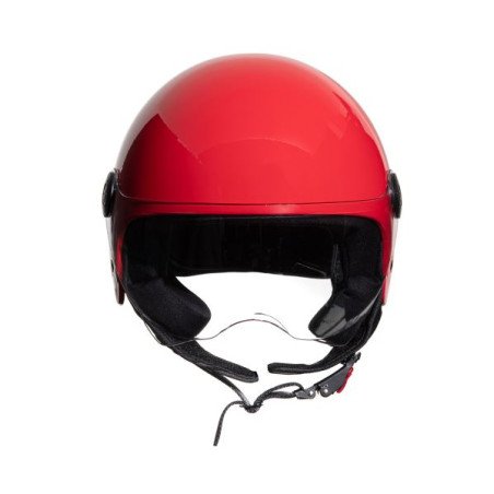 CASCO DEMI JET MONOCOLORE ROSSO NUOVO S