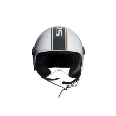 CASCO SCOOTER BIANCO LUCIDO S