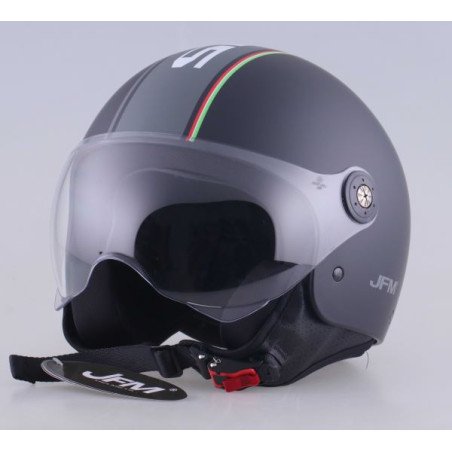 CASCO SCOOTER NERO OPACO L