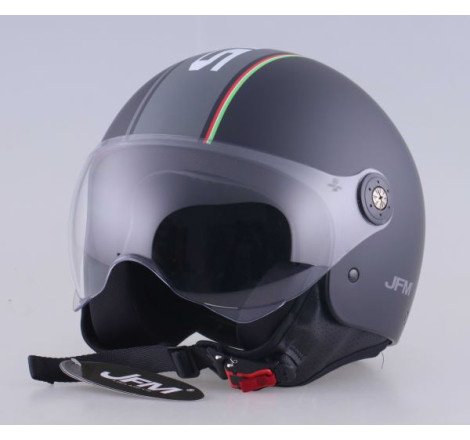CASCO SCOOTER NERO OPACO XL