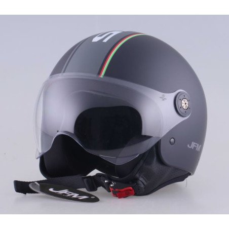 CASCO SCOOTER NERO OPACO XL