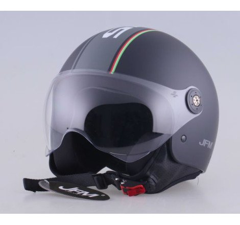 CASCO SCOOTER NERO OPACO XS