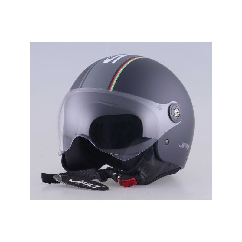 CASCO SCOOTER NERO OPACO XXL