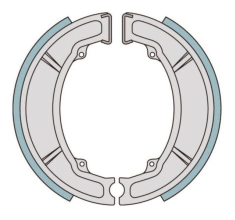 GANASCE FRENO COMPATIBILI YAMAHA	TT 600 cc	1987-1992 N.O. 3D9W253300