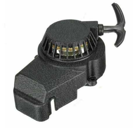 CARTER AVVIAMENTO A STRAPPO MINIMOTO ALLUMINIO EASY START 2T MOTOCROSS ATV QUAD PIT BIKE SCOOTER  43-47-49 cc MIS 115*180*70 mm