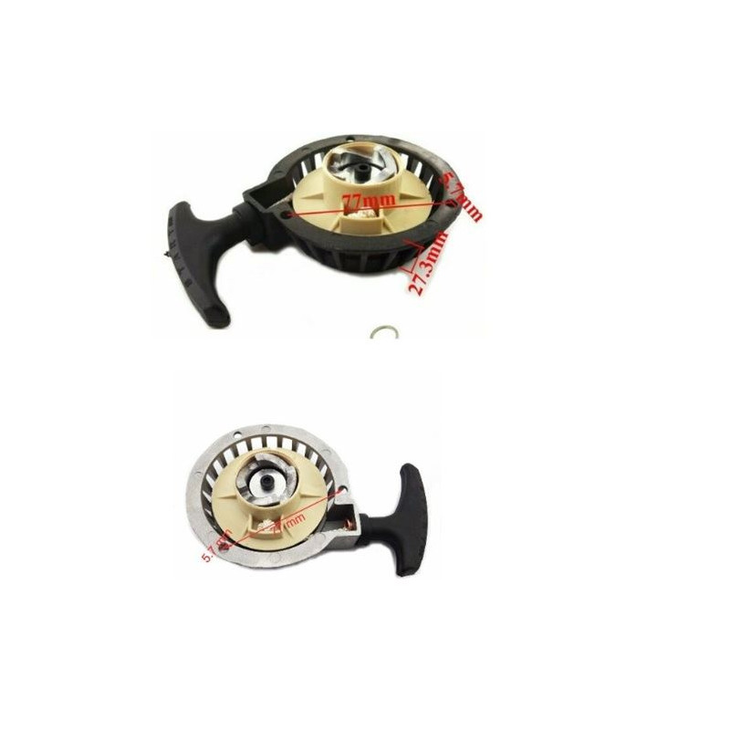 CARTER AVVIAMENTO A STRAPPO EASY START ALLUMINIO PER MINIQUAD, ATV, MINICROSS MIS 77*27.3*5.3 mm