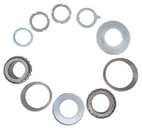 SERIE CALOTTE STERZO COMPLETA COMPATIBILE PIAGGIO BEVERLY 400 500