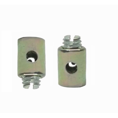 MORSETTO CAVO GAS COMPATIBILE TIPO MAGURA, LU 6,16 mm, DIAMETRO 4,94 mm, DIAMETRO FORO 2,11 mm