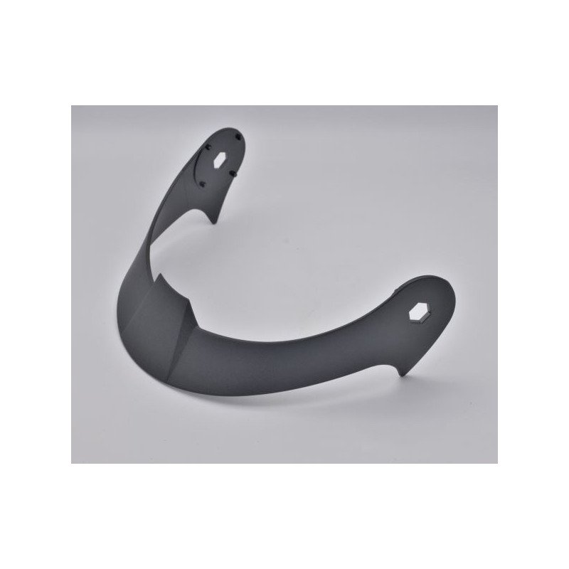 FRONTINO NERO OPACO PER CASCO 550