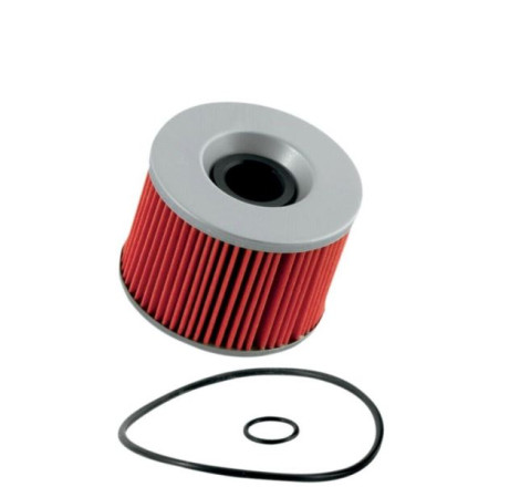 FILTRO OLIO COMPATIBILE KAWASAKI-YAMAHA 750/1000/1200/1300 CON 2 O-RING,  N.O. 15410-422-000