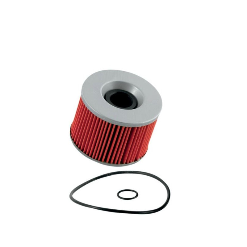 FILTRO OLIO COMPATIBILE KAWASAKI-YAMAHA 750/1000/1200/1300 CON 2 O-RING,  N.O. 15410-422-000