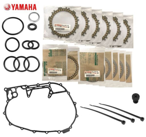 SERIE KIT COMPLETO DISCHI FRIZIONE E GUARNIZIONI ORIGINALE YAMAHA T-MAX 530 / 560 2012-2024