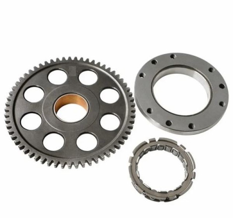 KIT RUOTA LIBERA AVVIAMENTO CON INGRANAGGIO COMPATIBILE APRILIA PEGASO 650 2001-2004, BMW F650 1992-1996