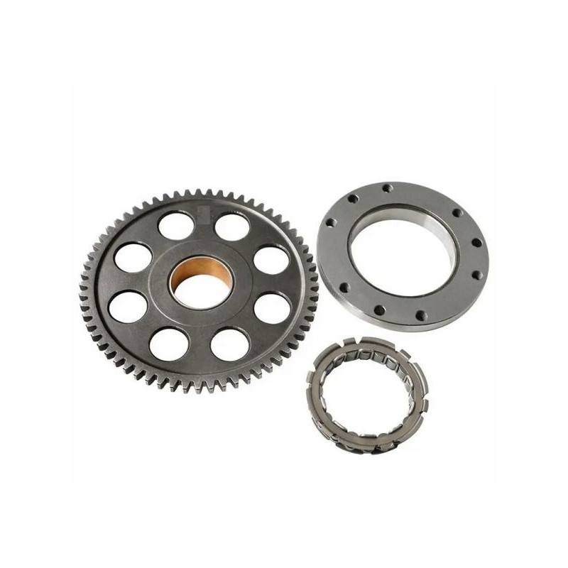 KIT RUOTA LIBERA AVVIAMENTO CON INGRANAGGIO COMPATIBILE APRILIA PEGASO 650 2001-2004, BMW F650 1992-1996