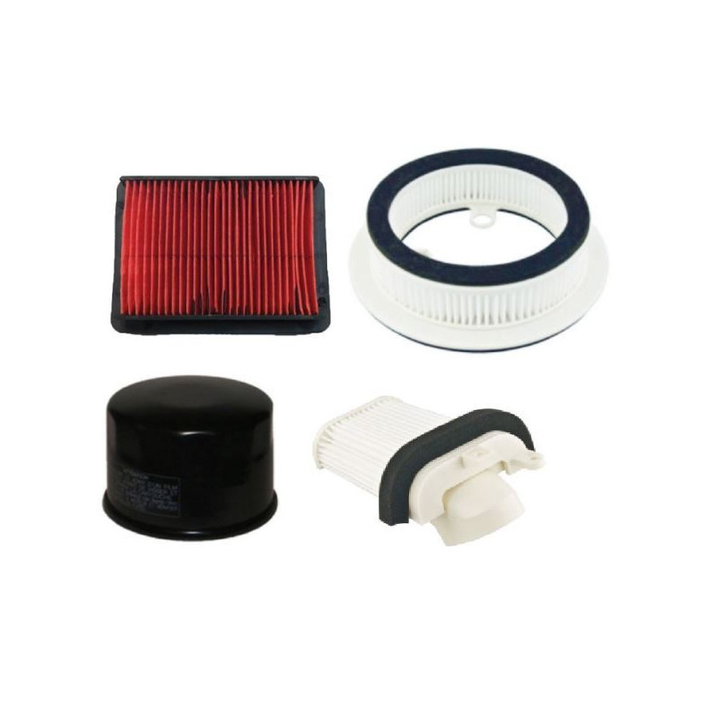 KIT FILTRI COMPLETO COMPATIBILE YAMAHA T MAX 500 2008 2011 (FO7120+FA70040+FA70030+FA70049)