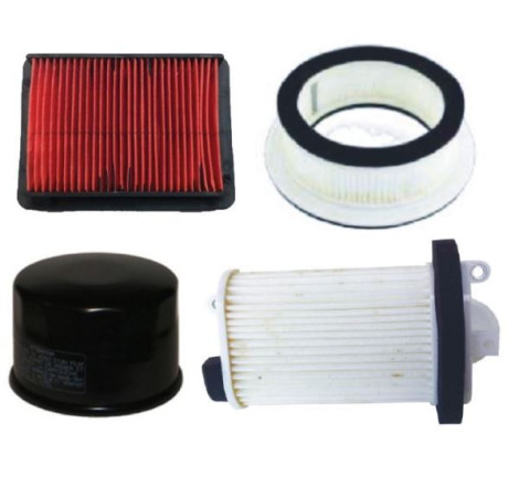 KIT FILTRI COMPLETO COMPATIBILE YAMAHA T-MAX 530 2012-2016(FO71020 + FA70040 + FA70036 + FA70049)