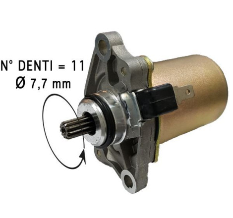 MOTORINO AVVIAMENTO COMPATIBILE KYMCO PIAGGIO GILERA 50  N.O. 82530R