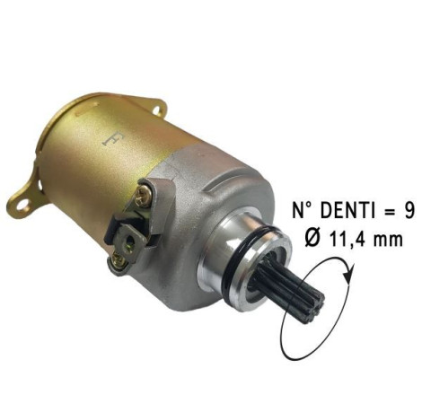 MOTORINO AVVIAMENTO COMPATIBILE KYMCO PEOPLE S 200 R.O. 00128741 - 31200-KUDU-9001 KYMCO