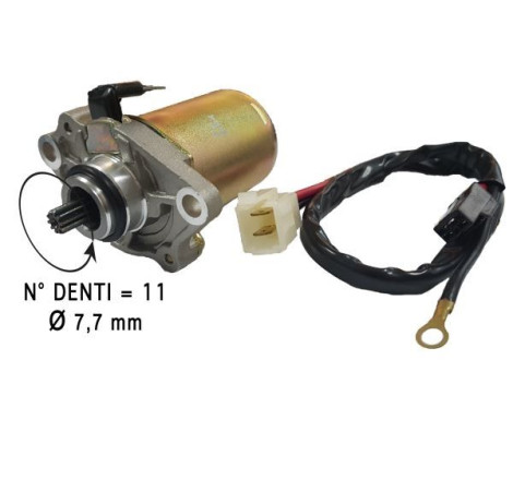 MOTORINO AVVIAMENTO COMPATIBILE PEUGEOT LOOXOR 50 CON CAVO