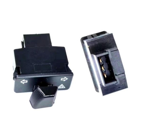 PULSANTE PER MODIFICA 4 FRECCE 3 PIN 2,6 CM COMPATIBILE HONDA SH 125-150-300-350 2017-2024