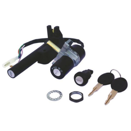 KIT QUADRETTO AVVIAMENTO E SERRATURE COMPATIBILE APRILIA 3PZ. SCARABEO 50 oem 8201846