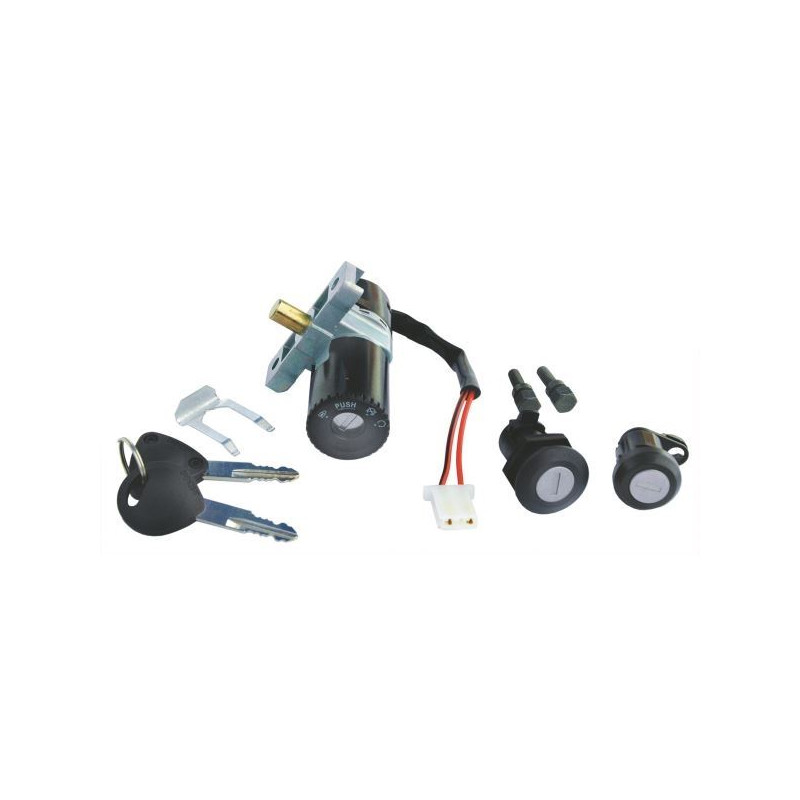 KIT QUADRETTO AVVIAMENTO E SERRATURE COMPATIBILE HONDA 3PZ. SH 125 150 n.o. 35010-KPR-900