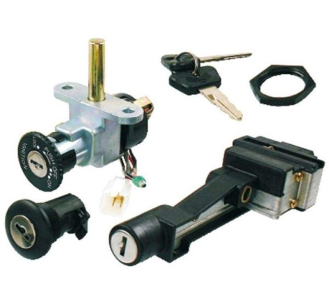 KIT QUADRETTO AVVIAMENTO SERRATURA E SELLA COMPATIBILE MALAGUTI F12 PHANTOM 50-100, N.O 09002800