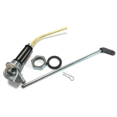 RUBINETTO BENZINA COMPATIBILE PIAGGIO VESPA 50 SPECIAL CON ASTA 20 cm