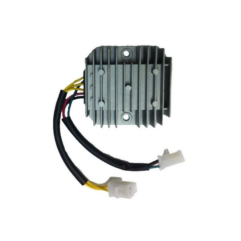 REGOLATORE DI TENSIONE RADDRIZZATORE 6 CAVI 2 CONNETTORI COMPATIBILE KYMCO PEOPLE S 250 06 12V 15A N.O.00168139