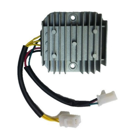 REGOLATORE DI TENSIONE RADDRIZZATORE 6 CAVI 2 CONNETTORI COMPATIBILE KYMCO PEOPLE S 250 06 12V 15A N.O.00168139