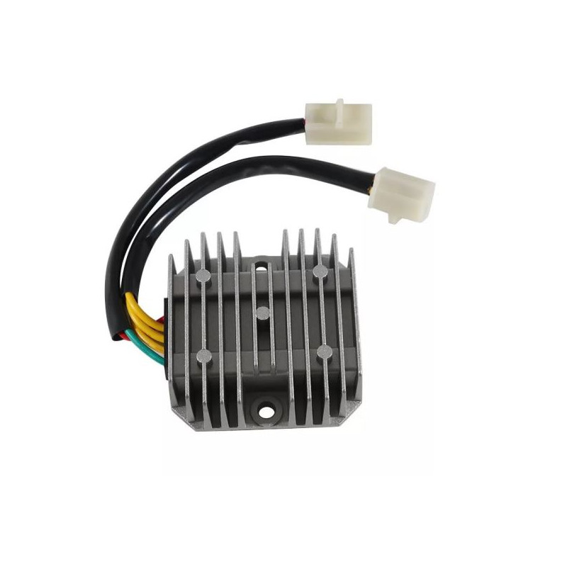 REGOLATORE DI TENSIONE RADDRIZZATORE 5 CAVI 2 CONNETTORI COMPATIBILE KYMCO AGILITY 125 200 12V 15A