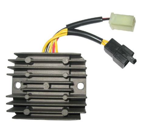 REGOLATORE DI TENSIONE 12V TRIFASE 5 FILI 2 CONNETTORI COMPATIBILE SUZUKI SV 650 1998 AL 2002 OEM 32800-24B01
