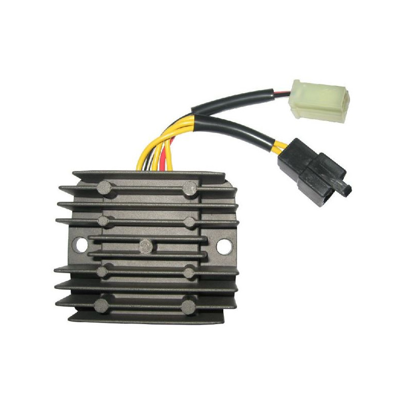 REGOLATORE DI TENSIONE 12V TRIFASE 5 FILI 2 CONNETTORI COMPATIBILE SUZUKI SV 650 1998 AL 2002 OEM 32800-24B01