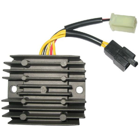 REGOLATORE DI TENSIONE 12V TRIFASE 5 FILI 2 CONNETTORI COMPATIBILE SUZUKI SV 650 1998 AL 2002 OEM 32800-24B01