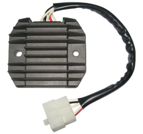 REGOLATORE DI TENSIONE 12V TRIFASE 5 FASTON COMPATIBILE YAMAHA FZS FAZER 600 1998 AL 2003 N.O. 3VD819600100