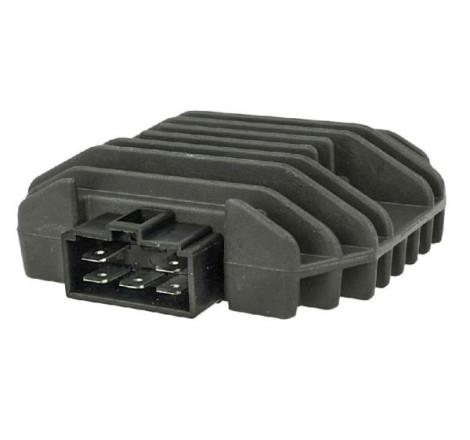 REGOLATORE DI TENSIONE 12V 1 CONNETTORE 5 FASTON COMPATIBILE YAMAHA T-MAX 500 2004-2007, TMAX 530 2012 N.O. YA.5VX819600000
