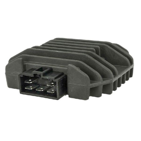 REGOLATORE DI TENSIONE 12V 1 CONNETTORE 5 FASTON COMPATIBILE YAMAHA T-MAX 500 2004-2007, TMAX 530 2012 N.O. YA.5VX819600000